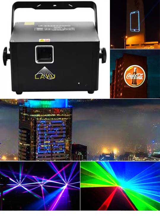 Профессиональный анимационный лазер Promolaser WORLD CLASS 3B RGB 1W