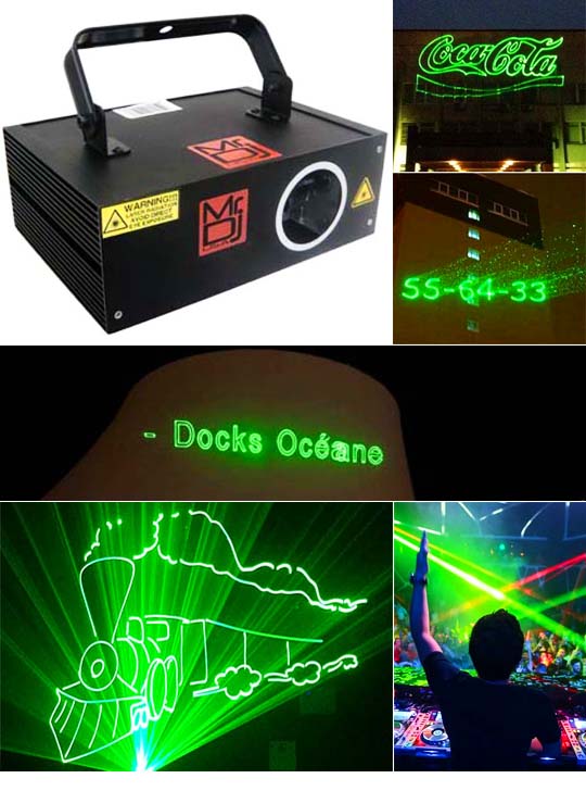 Профессиональный анимационный лазер Promolaser Programmable Laser BG SV 01