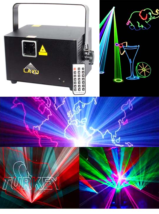 Анимационный пишущий лазер Promolaser LAYU AP25RGB PRO для 500 метров